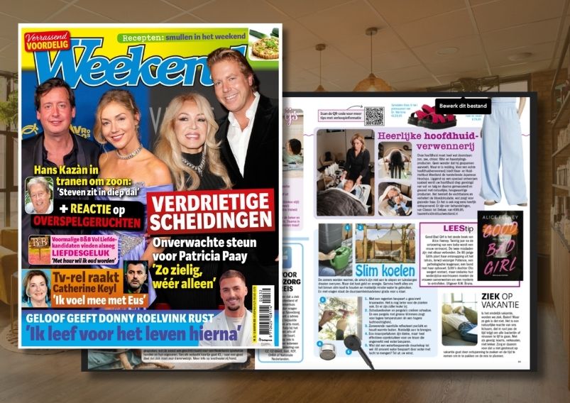 Japanese Headspa in Vrouw Magazine